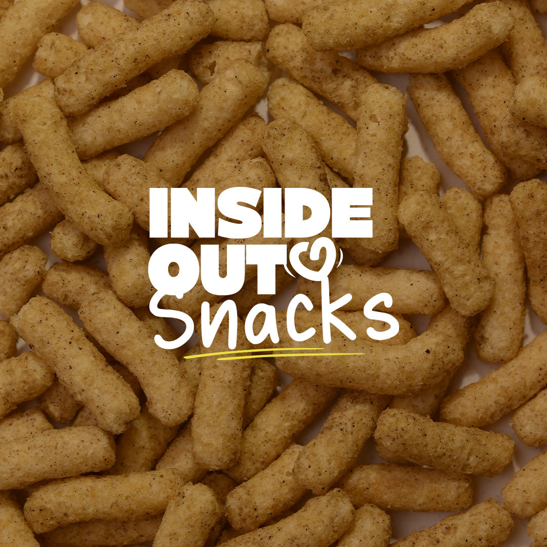 Baked Chickpea Puffs Salt & Pepper 125g | Baked Snack | No Maltodextrin | No Palm Oil | No Artificial Preservatives