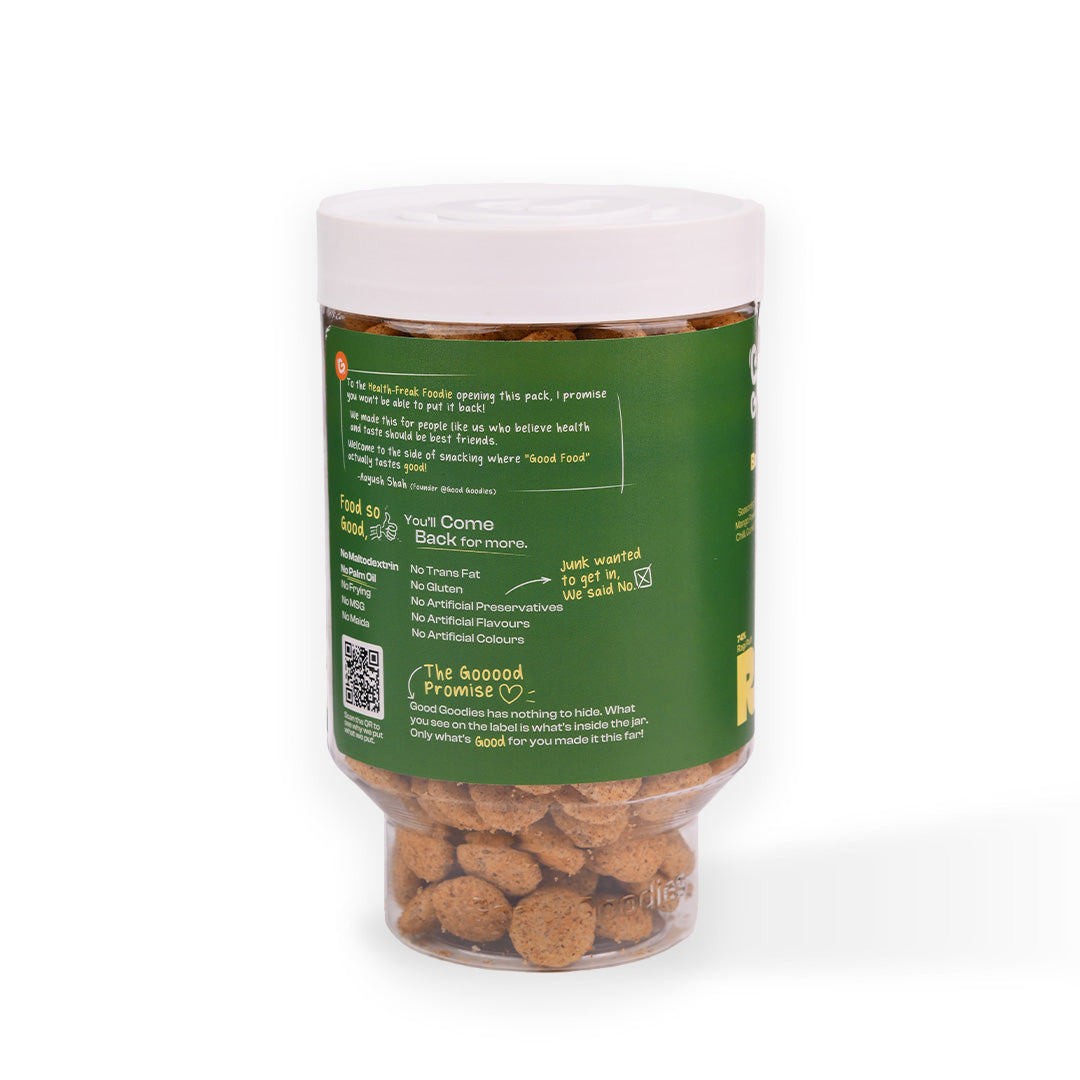 Baked Ragi Puffs Chatpata Masala 100g | Millet Snack | Baked Not Fried | No Maltodextrin | No Palm Oil | No Artificial Preservatives