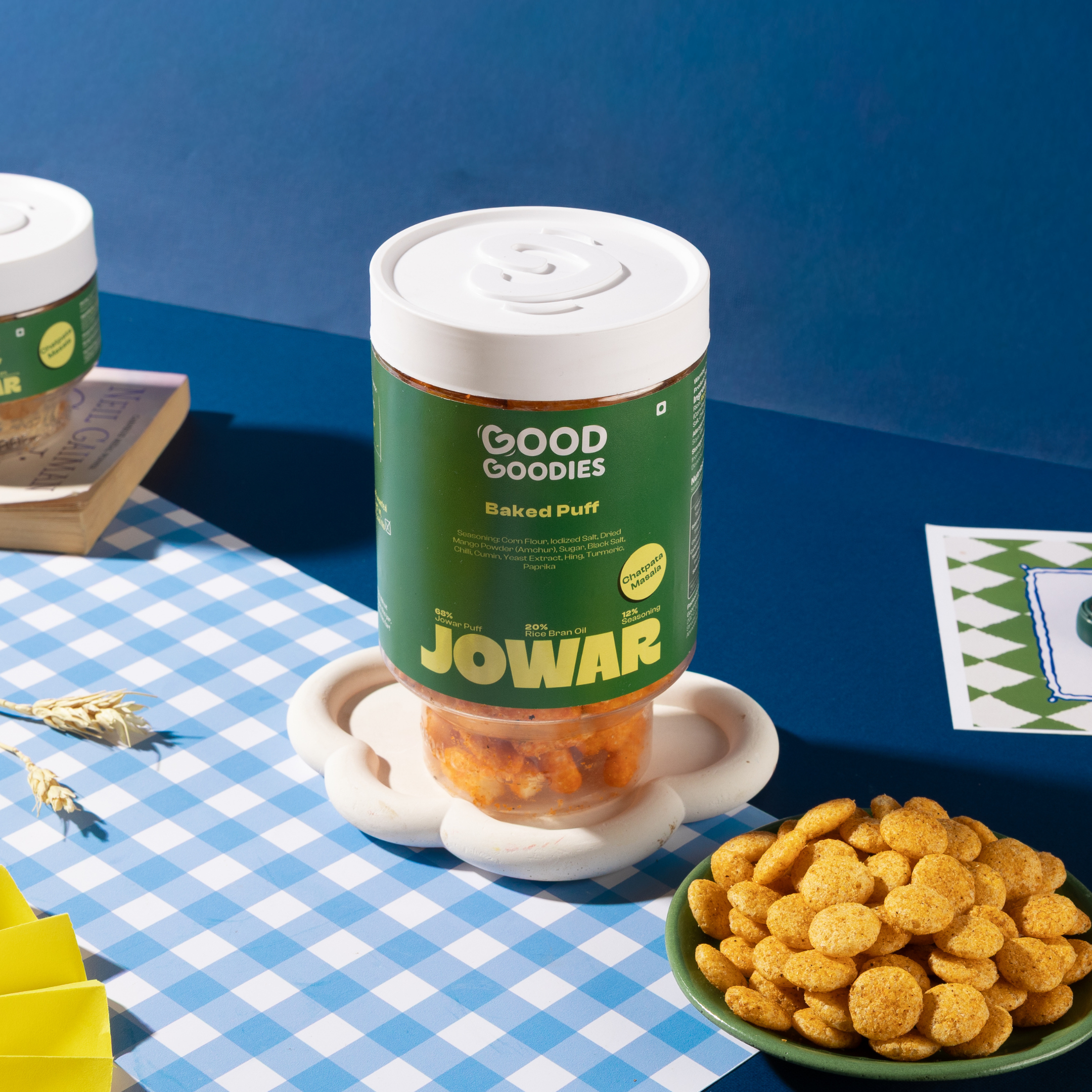 Good Goodies Baked Jowar Puff Chatpata Masala
